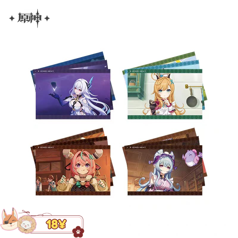 Genshin Impact PV Series Photo Cards