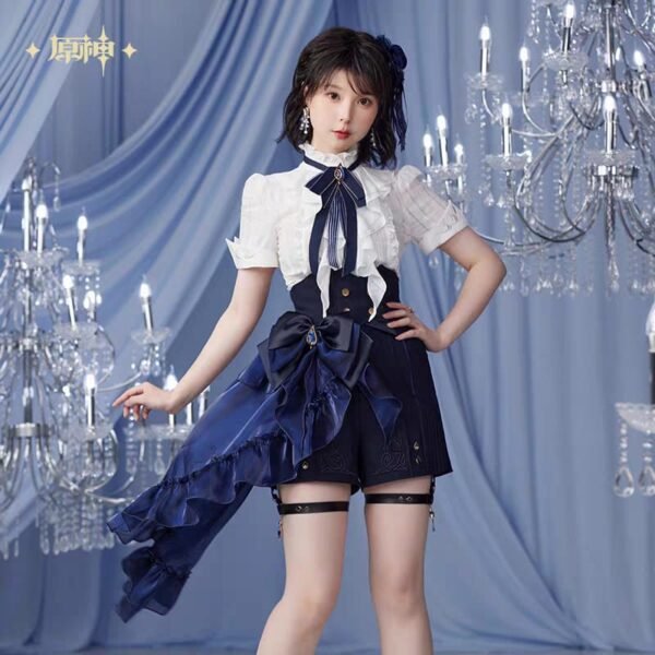 Furina Theme Apparel: Short Sleeve Waist Shirt