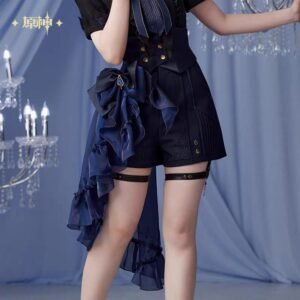 Furina Theme Apparel: Detachable Tail Waist Belt