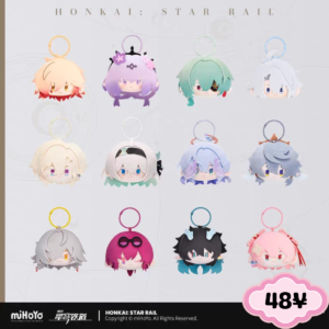 HSR Big Head Plush Keychain Series