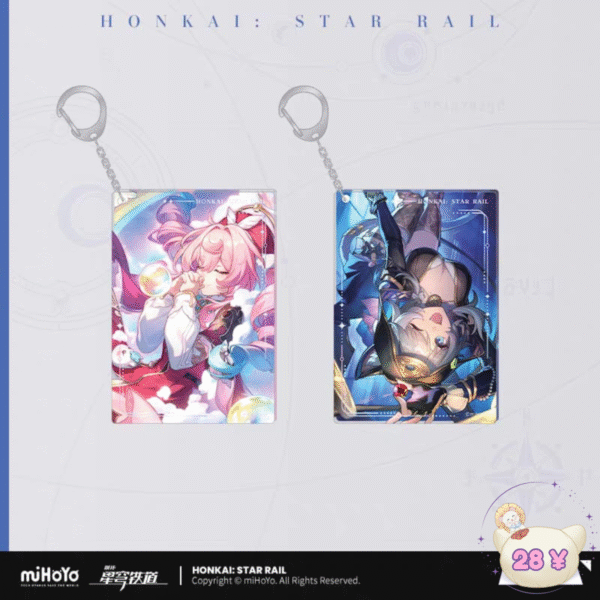 HSR Light Cone Series: Acrylic Keychain