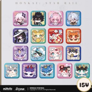 HSR Pom-Pom Gallery Series: Q Version Square Badge