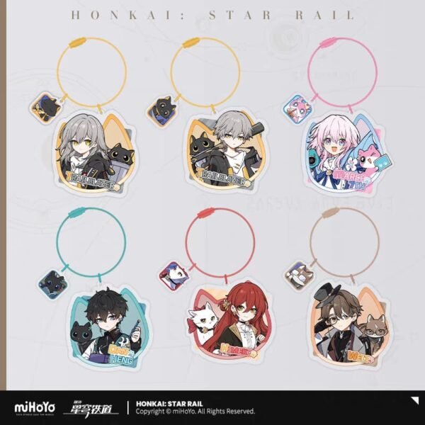 Little Miao Miao Series: Acrylic Keychain