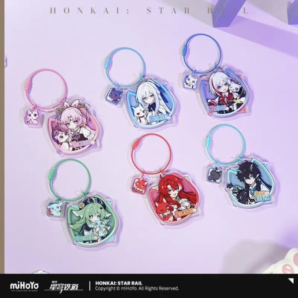 Little Miao Miao Series: Acrylic Keychain - Image 4