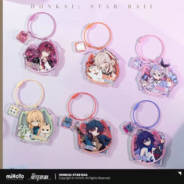 Little Miao Miao Series: Acrylic Keychain - Image 3