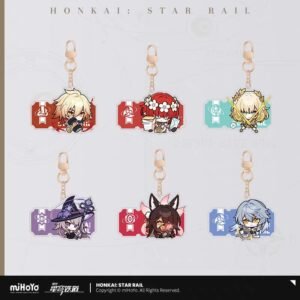 HSR Pom-Pom Gallery Series: Q Version Acrylic Keychain