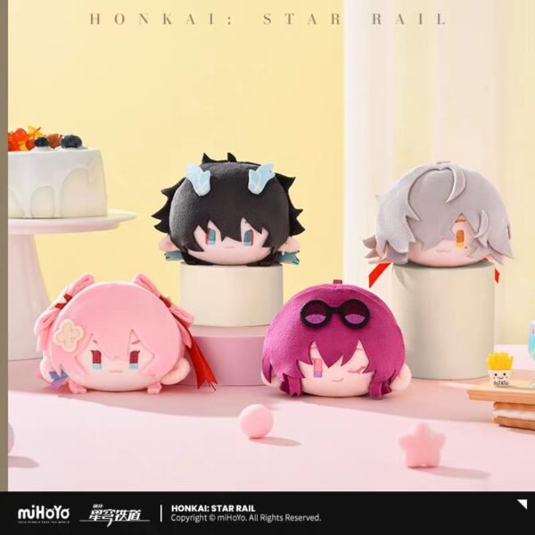 HSR Big Head Plush Keychain Series