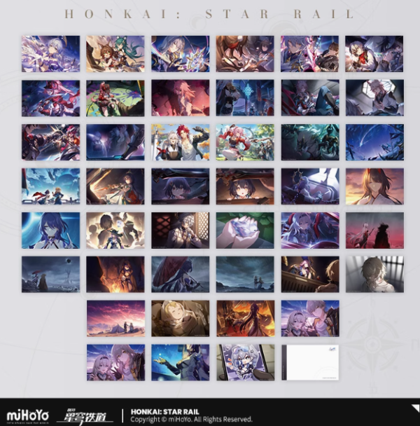 HSR Memories with You Series: Postcard Set - Image 3