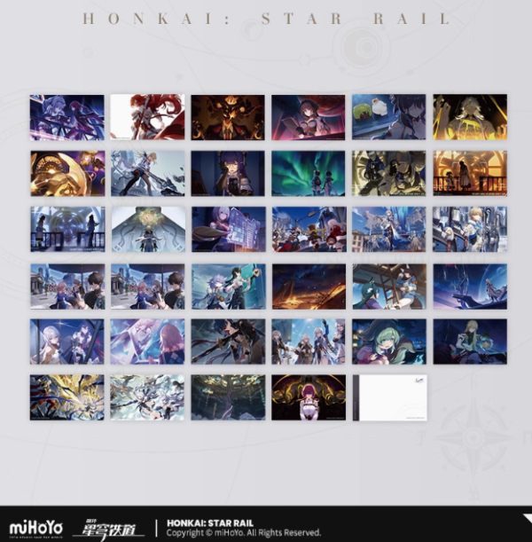 HSR Memories with You Series: Postcard Set - Image 2