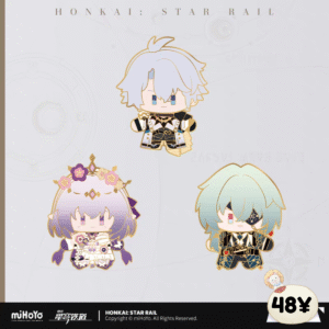 HSR Q Version Series: Metal Badge