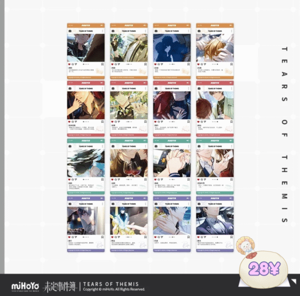 Collection Series: Q Ver Acrylic Photocard Set (Part 8 & Part 9)