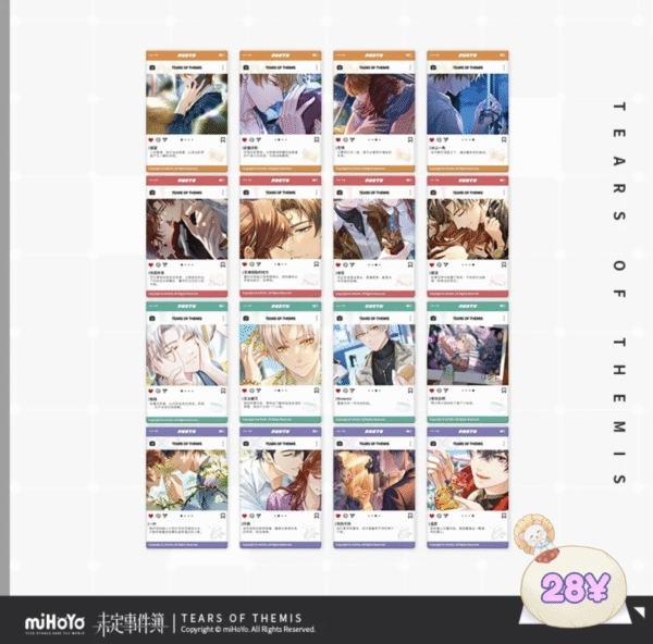 Collection Series: Q Ver Acrylic Photocard Set (Part 8 & Part 9) - Image 2