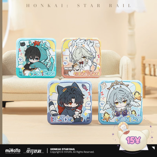 HSR Boys' Dormitory Series Q Version: Square Badge
