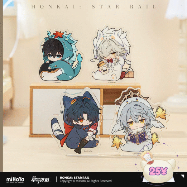 HSR Boys' Dormitory Series Q Version: Acrylic Mini Standee