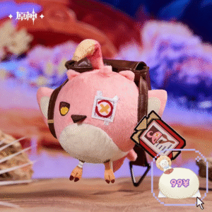 Cacucu Sounding Plush Keychain