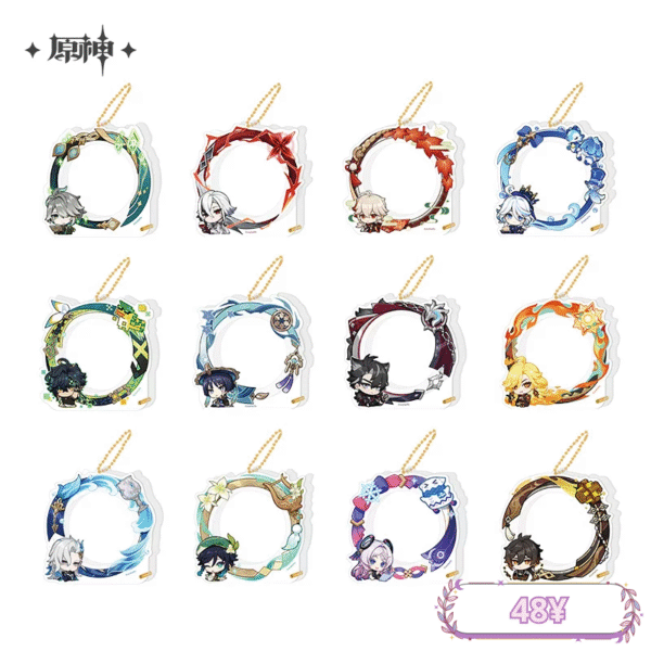 Genshin Impact Avatar Frame Series Badge Cover