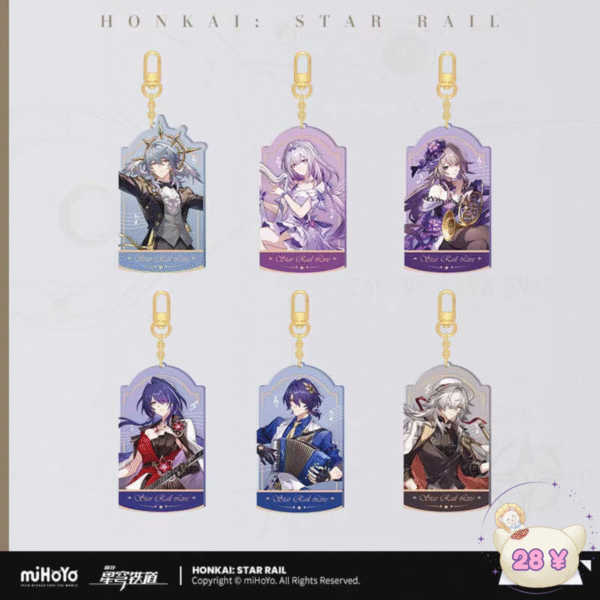 HSR LIVE Series: Acrylic Keychain