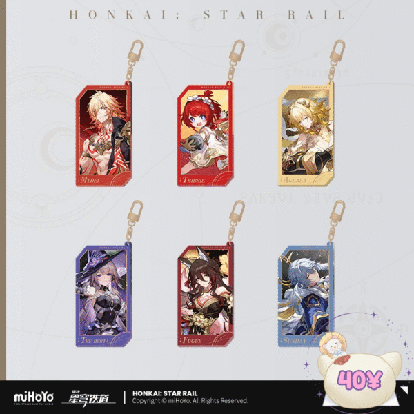 HSR Star Invitation Series: Quicksand Acrylic Keychain