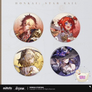 HSR Interstellar Travel Series: Tinplate Badge 2nd Edition