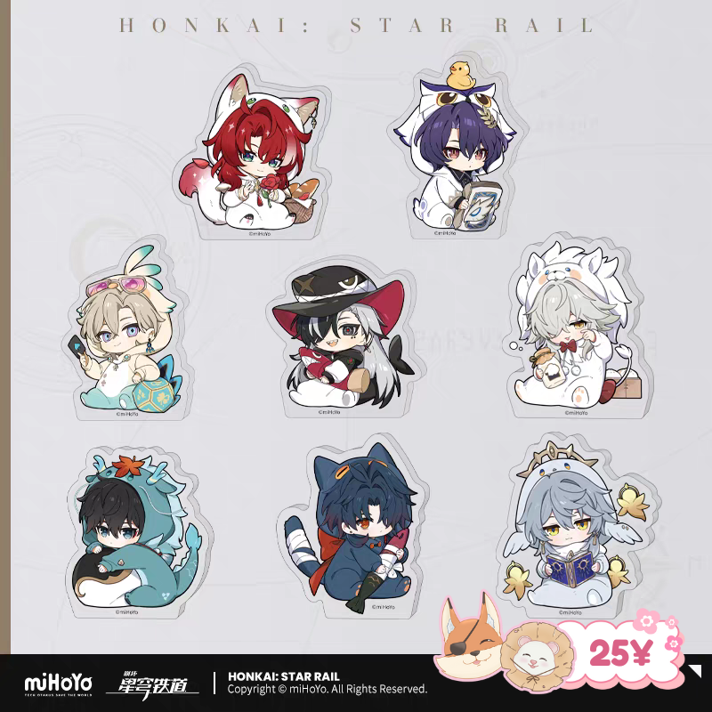 HSR Boys' Dormitory Series Q Version: Acrylic Mini Standee