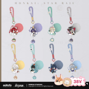 HSR Boys' Dormitory Series Q Version: Acrylic Keychain