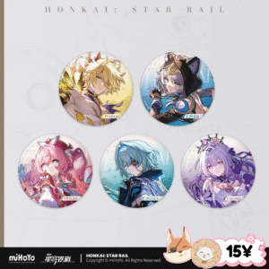 HSR Interstellar Travel Series: Tinplate Badge 2nd Edition