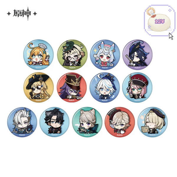 Q Ver Fontaine Series: Badge