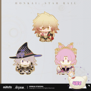 HSR Q Version Series: Metal Badge