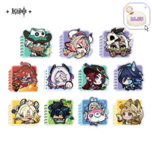 Q Ver Natlan Series: Memo Pad