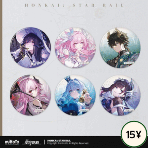 HSR Interstellar Travel Series: Tinplate Badge 2nd Edition