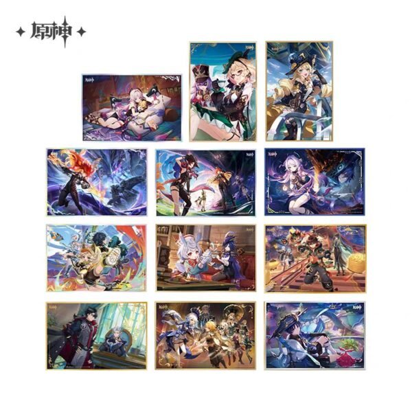 Genshin Impact Theme Series: Acrylic Shikishi - Image 2