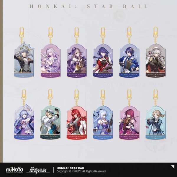 HSR LIVE Series: Acrylic Keychain - Image 2