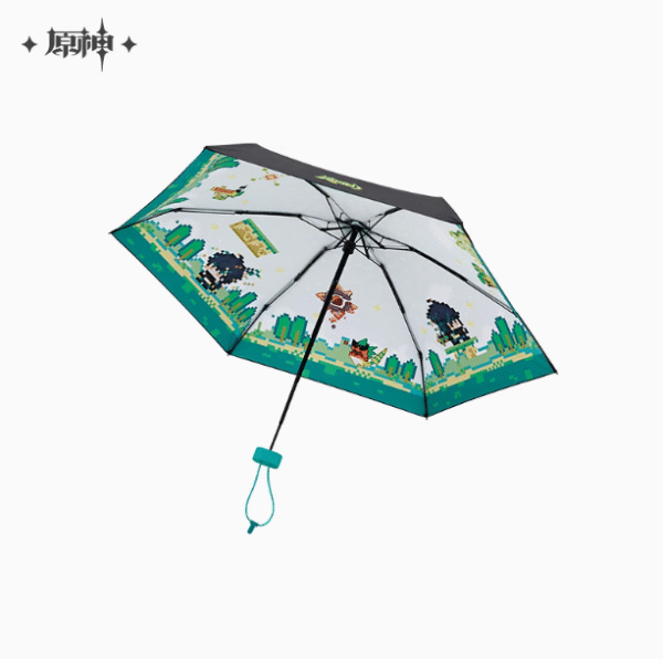 Fires and Foothills Series: Kinich-themed Umbrella - Image 4