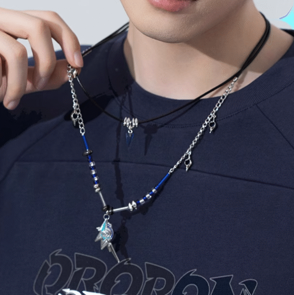 Fires and Foothills Series: Ororon-themed Double Layer Necklace - Image 2