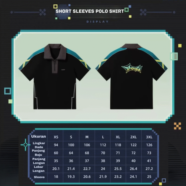 Kinich Theme Apparel: Short-Sleeve POLO Shirt - Image 3