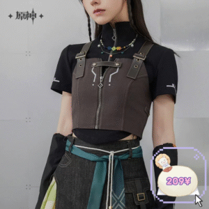 Kinich Theme Apparel: Spliced Short Vest