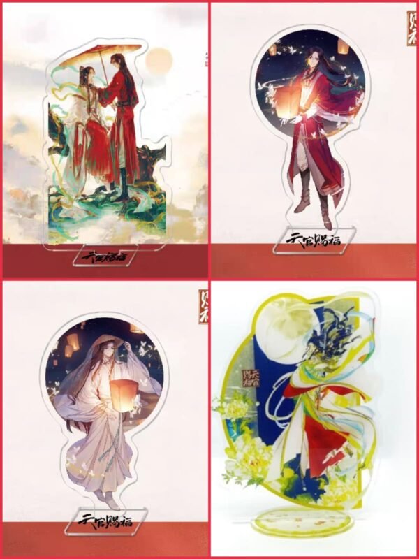 Pajangan Akrilik Standee Tian Guan Ci Fu Xie Lian & Hua Cheng