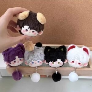 Keychain Mini Doll Boneka Love and Deepspace Zayne Rafayel Xavier Sylus Caleb