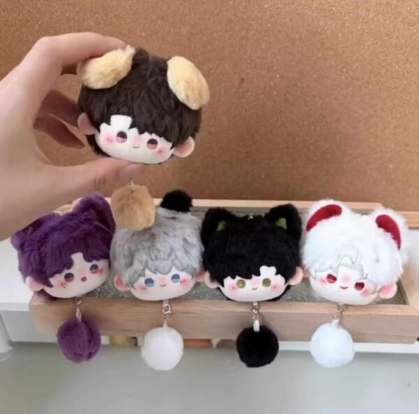 Keychain Mini Doll Boneka Love and Deepspace Zayne Rafayel Xavier Sylus Caleb