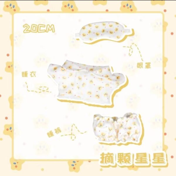 Baju Tidur Doll 20cm - Image 4