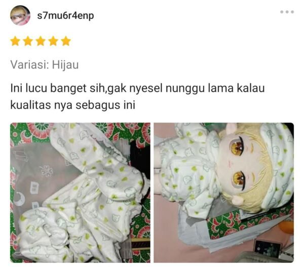 Baju Tidur Doll 20cm - Image 7