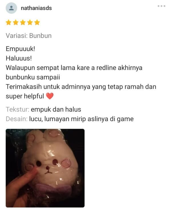 Love and Deepspace Claw Machine Plushie - Image 10