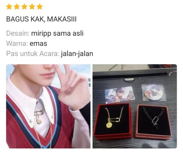 Necklace Kalung Rafayel Love and Deepspace - Image 4