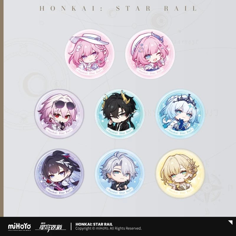 HSR Nameless Guest Medal Series: Tinplate Badge