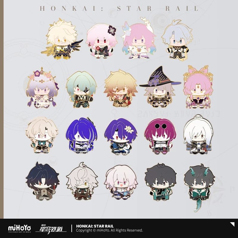 HSR Q Version Series: Metal Badge - Image 3