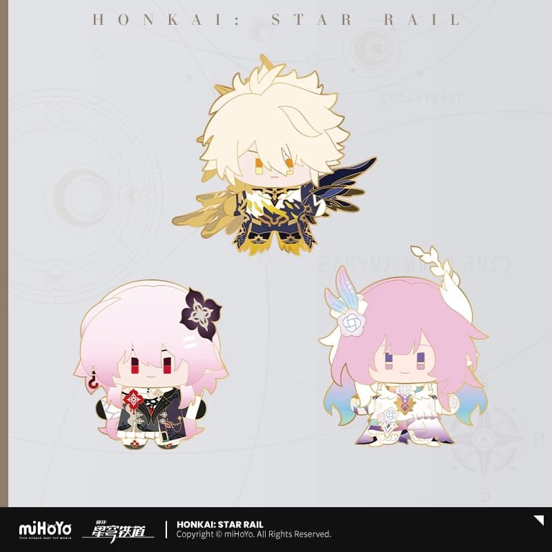 HSR Q Version Series: Metal Badge