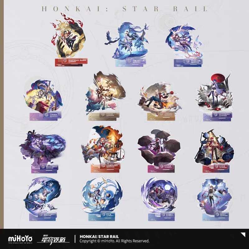 HSR Nihility Series: Acrylic Standee