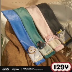 Honkai Star Rail Fluffy Across The Blue Series: Plush Scarf