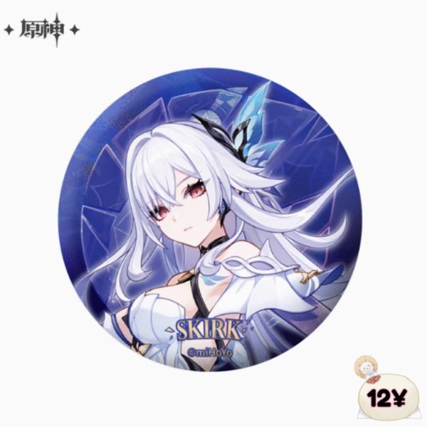 Genshin Impact Void Star Series: Badge Skirk 75mm