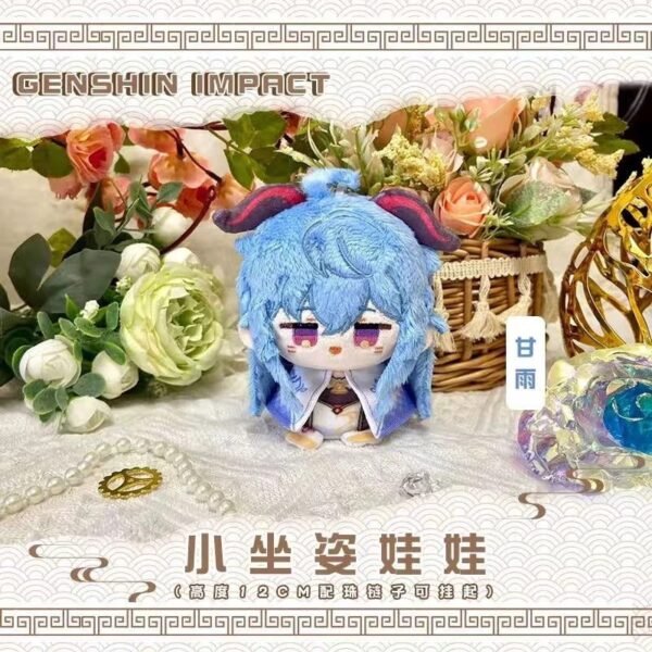 Genshin Impact Mini Doll 12 CM Hutao Yae Miko Ganyu Raiden Ei - Image 2
